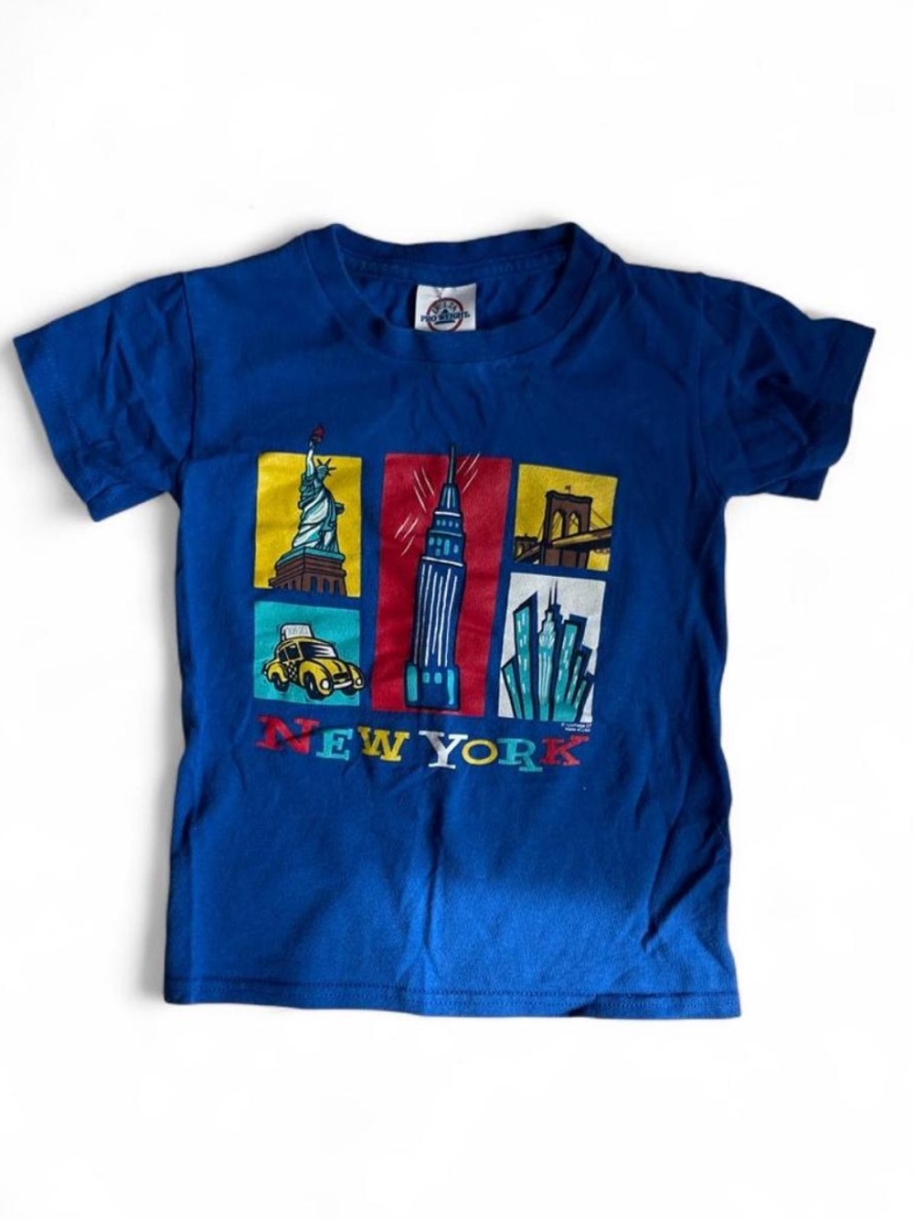Vintage New York Graphic Tee for Kids - Classic City Icons